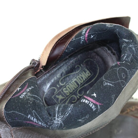 Pikolinos Brown Leather Ankle Boots (EU 39 / 8.5 US) - Picture 9 of 10